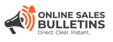 Online Sales Bulletins