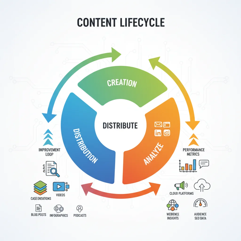 Content Lifecycle Optimization Flowchart