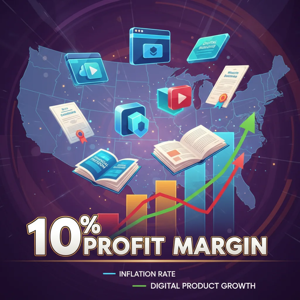 Navigating U.S. Inflation: Digital Product Pricing for 10% Profit Margins by 2026
