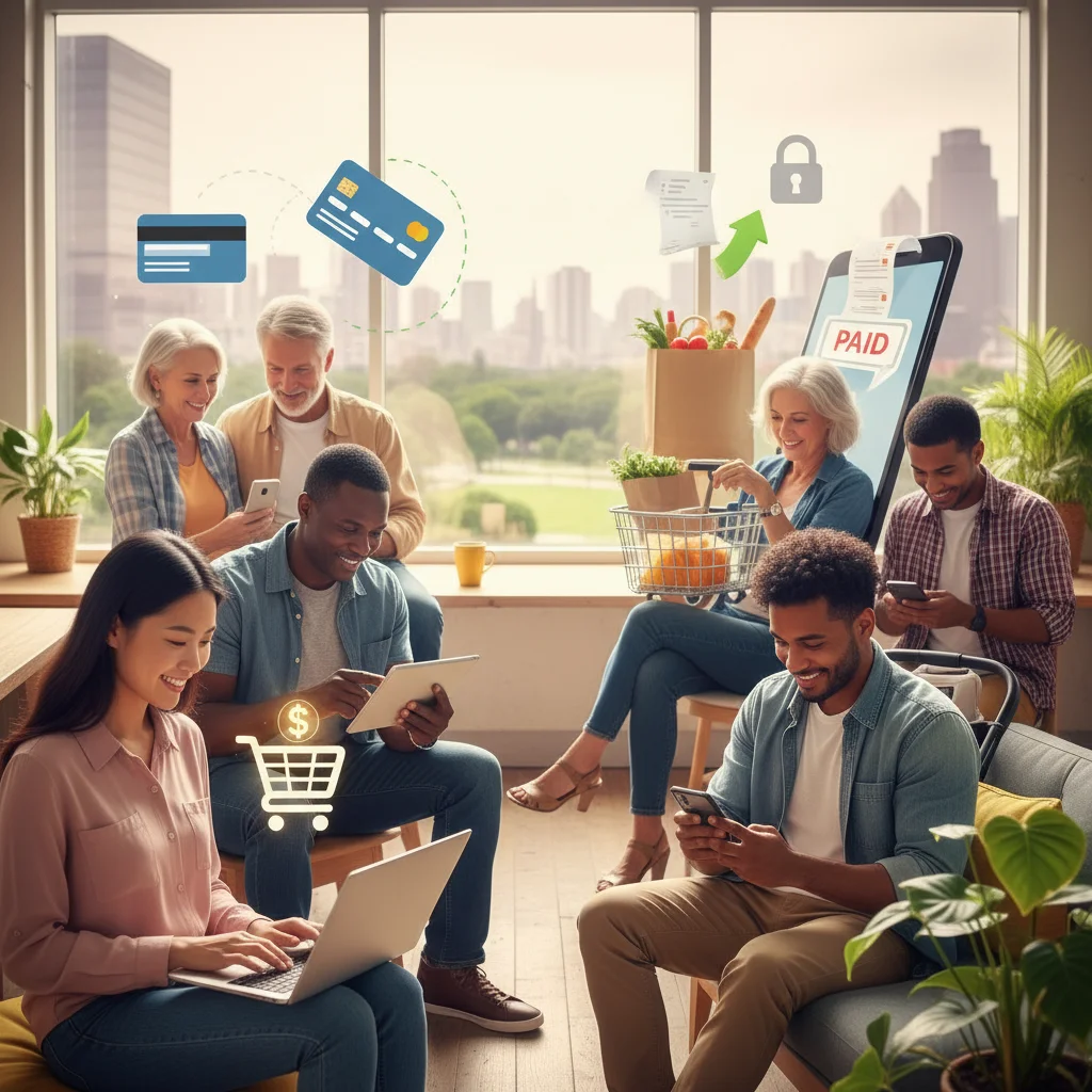 Discretionary online spending patterns across demographics 2026