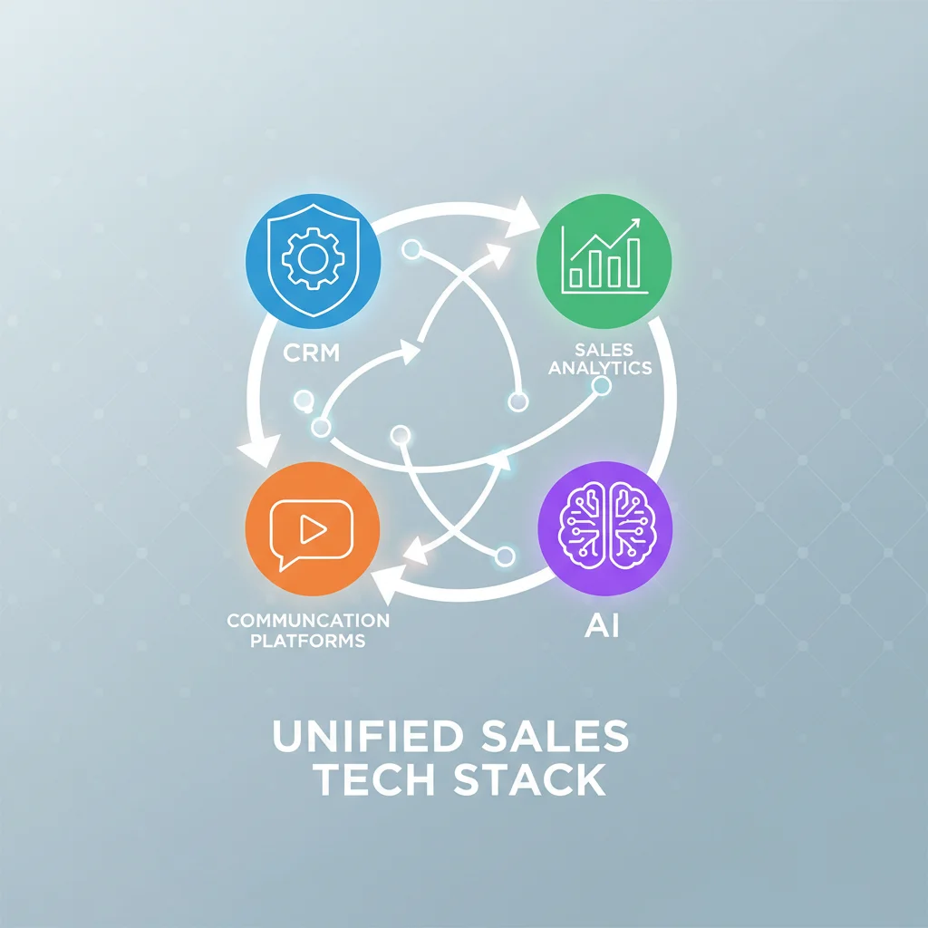 Interconnected digital sales tools for integrated performance tracking