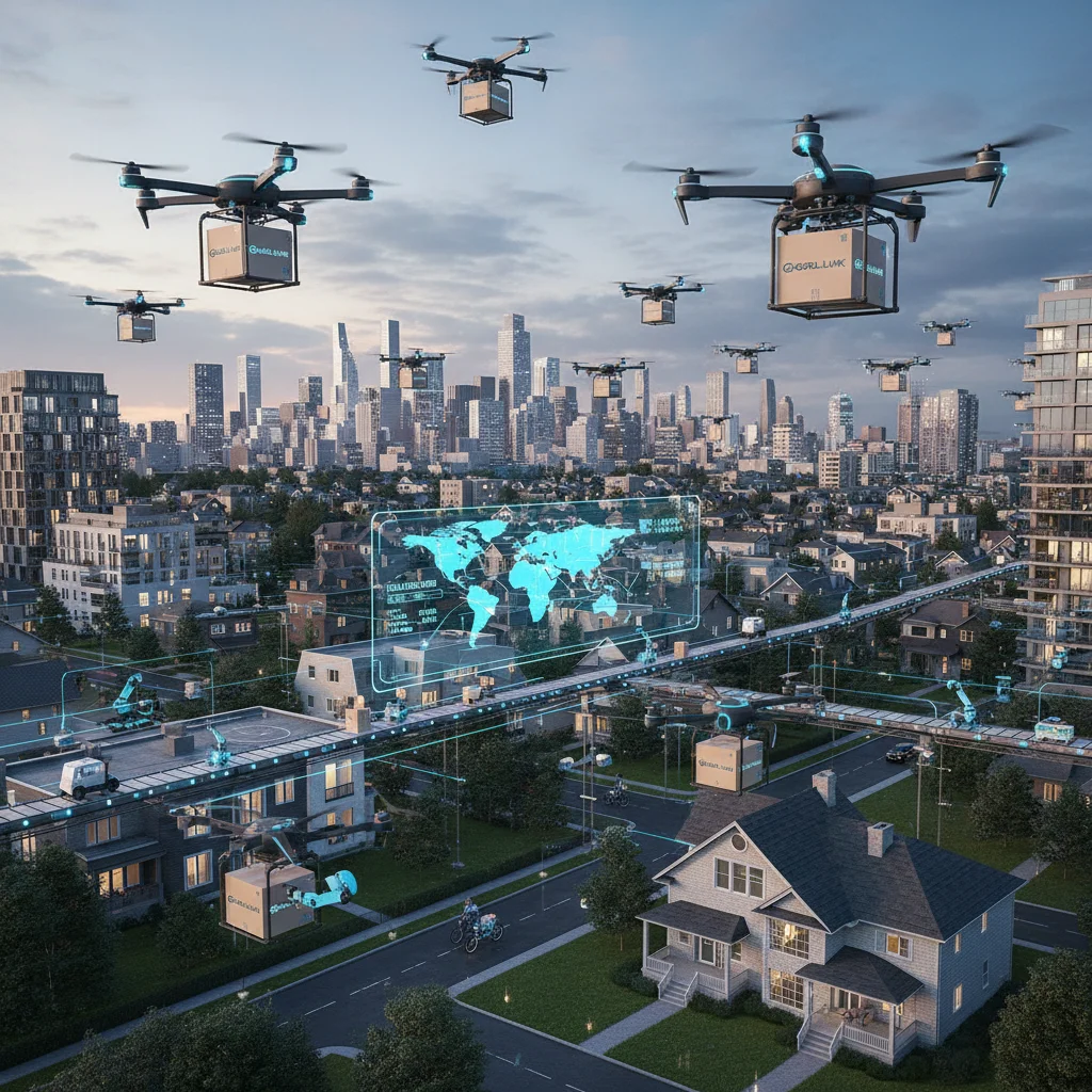 Automated supply chain and delivery systems for online retail