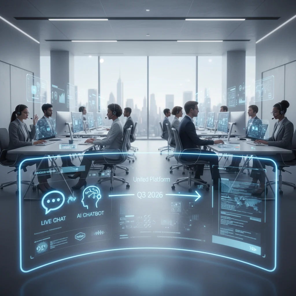 Future of Customer Support: Live Chat & AI Integration by Q3 2026