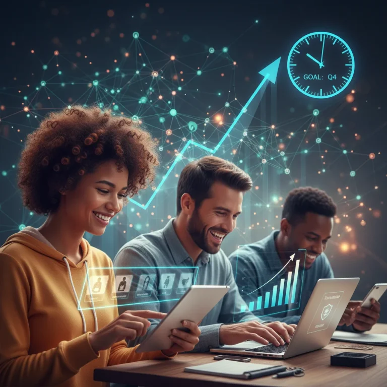 Customers engaging with personalized digital experiences, leading to increased repeat purchases.