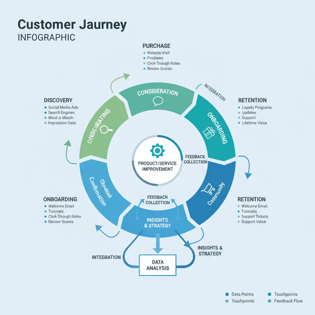 Customer journey mapping and feedback integration process