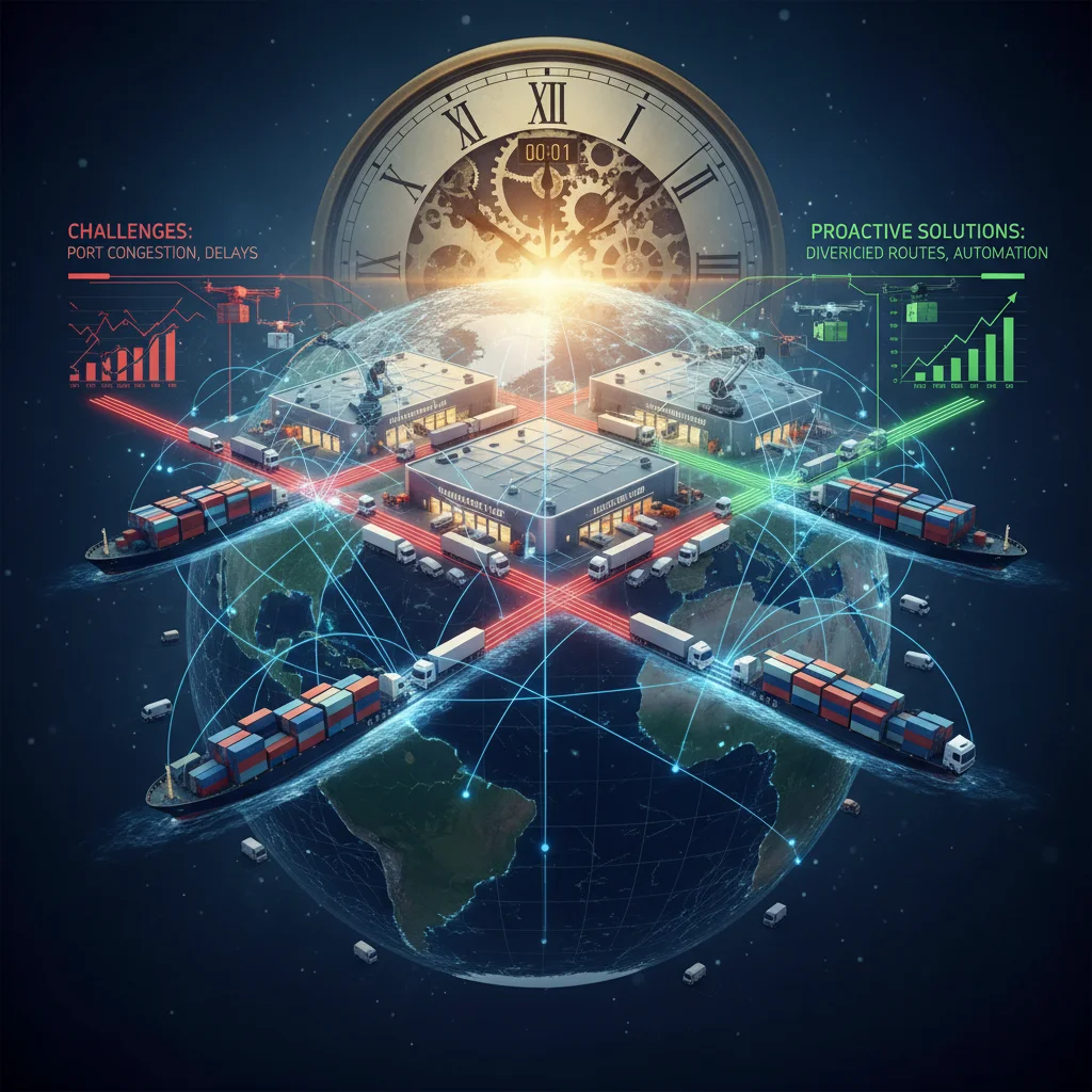 Supply Chain Resilience: Mitigating 2026’s Projected 5% Increase in Shipping Delays for US E-commerce (PRACTICAL SOLUTIONS, FINANCIAL IMPACT)