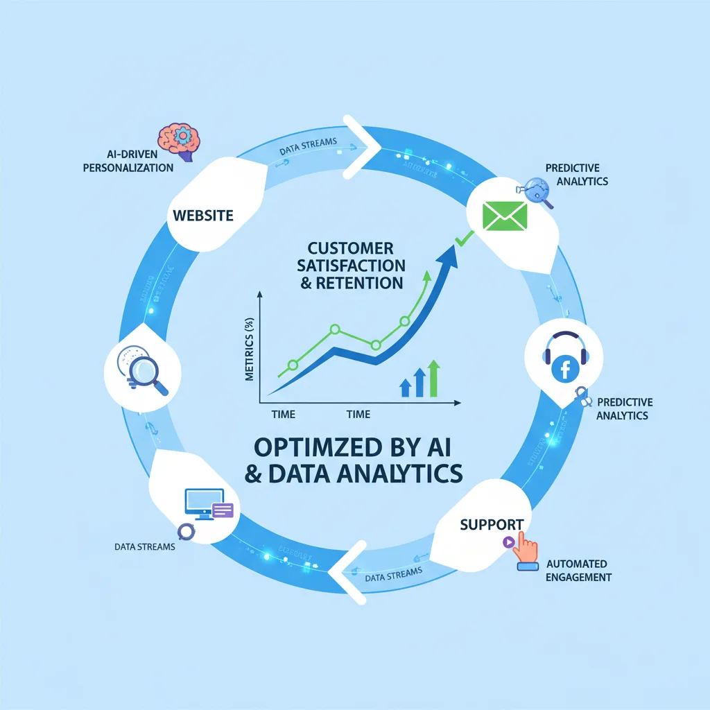 AI-driven customer journey optimization with data analytics