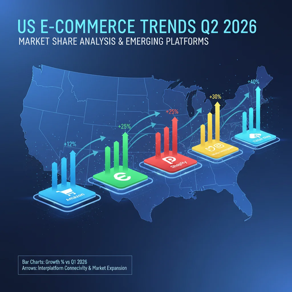 Emerging E-commerce Platforms U.S. Q2 2026: Market Share Analysis